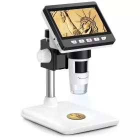   K&F Concept LCD Képernyős Digitális Érmemikroszkóp - 50X-1000X
