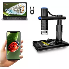   K&F Concept Vezeték Nélküli Digitális Mikroszkóp - 50X-1000X