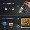 K&F Concept WiFi Mikroszkóp + Összecsukható állvány - 50X-1000X