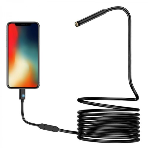 K&F Concept Endoszkóp Kamera -Apple Lightning – 8 mm/ 8 LED - 1m