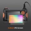 K&F Concept Ipari Endoszkóp -8+2 LED - 4,3" LCD -10m