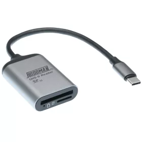   Hoodman Steel SD / microSD kártyaolvasó UHS-II / USB 3.2 Gen1