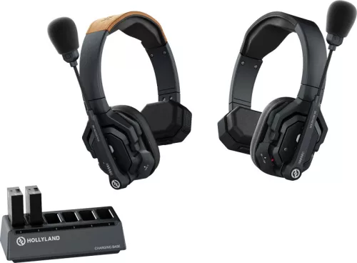 Hollyland Solidcom SE 2S Global Version vezeték nélküli intercom rendszer (2 személyes, egyfülű)