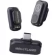 Hollyland LARK A1 Mini Duo vezeték nélküli mikrofon szett (USB-C) - fekete