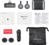 Hollyland LARK M2S Duo Vezeték Nélküli Lavalier Mikrofon USB-C Csatlakozóval