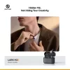 Hollyland LARK M2S Duo Vezeték Nélküli Lavalier Mikrofon USB-C Csatlakozóval