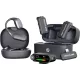 Hollyland LARK MAX 2 Ultimate Combo vezeték nélküli lavalier mikrofonrendszer (OWS monitor fülhallgató+kamera vevőegység+USB-C vevőegység) - fekete