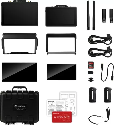 Hollyland Pyro 5 & 7 vezeték nélküli videóátviteli monitor szett - Wireless Transceiver Monitor Kit