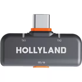   Hollyland LARK M2S USB-C Vevő (Space Gray) – kompatibilis a Lark M2S rendszerrel