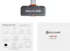 Hollyland LARK M2S USB-C Vevő (Space Gray) – kompatibilis a Lark M2S rendszerrel