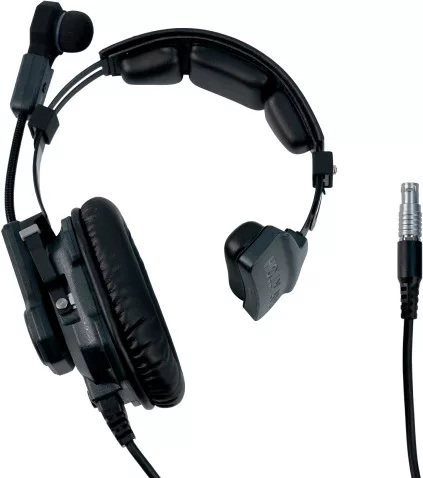 Hollyland Solidcom ENC elektret egyfüles interkom headset - fekete