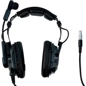 Hollyland Solidcom elektret ENC kétoldalas headset - fekete