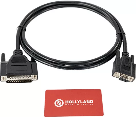 Hollyland HL-TCB07 DB25 apa – HDB15 anya tally kábel (HL-TCB07 DB25 Male to HDB15 Female Tally Cable)