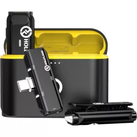   Hollyland Lark C1 Duo vezeték nélküli lavalier mikrofon Androidhoz