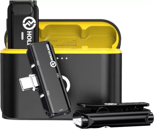 Hollyland Lark C1 Duo vezeték nélküli lavalier mikrofon Androidhoz