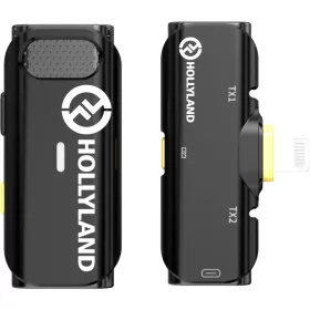   Hollyland Lark C1 Solo vezeték nélküli lavalier mikrofon iPhone-hoz