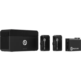   Hollyland LARK MAX Duo – Vezeték nélküli Lavalier Mikrofon Kettős Csomag (2 db Mikrofon)