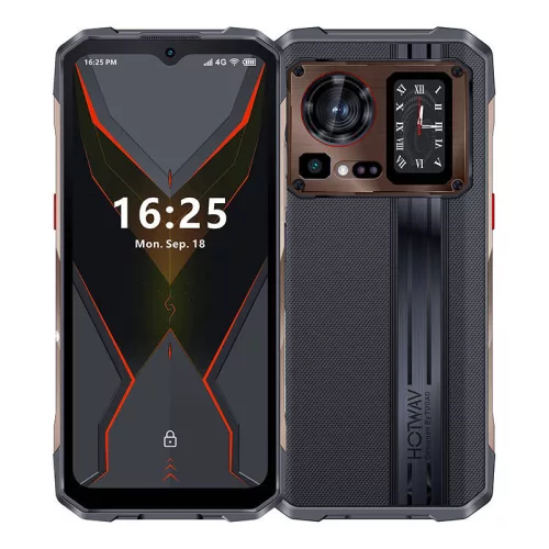 HOTWAV Cyber 15 strapabíró okostelefon 6,6'' 12+12/256GB (barna)