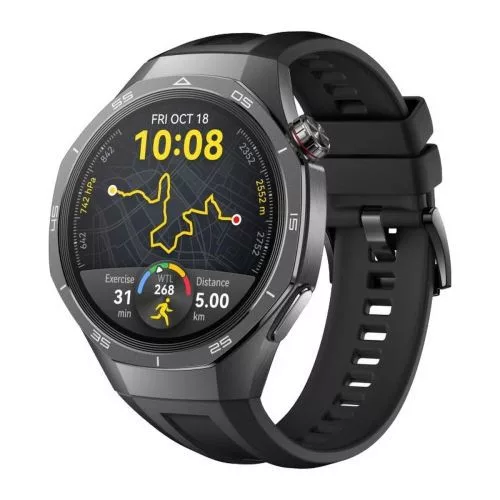 Huawei Watch GT 5 Pro 46mm – Fluoroelastomer szíj (fekete)