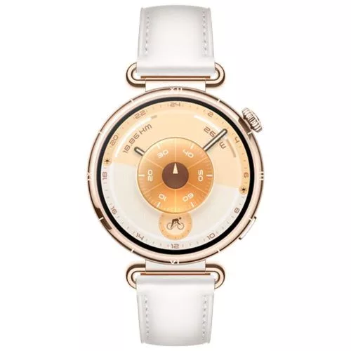 Huawei Watch GT6 41mm – Leather szíj Light (arany)