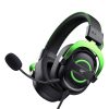 Havit H2002E gamer fejhallgató (fekete-zöld)
