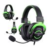 Havit H2002E gamer fejhallgató (fekete-zöld)