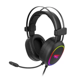   Havit GAMENOTE H2016D RGB USB + 3,5mm-es gamer fejhallgató (fekete)