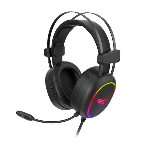 Havit GAMENOTE H2016D RGB USB + 3,5mm-es gamer fejhallgató (fekete)