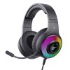 Havit H2042d-B RGB gamer fejhallgató (fekete)