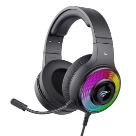 Havit H2042d-B RGB gamer fejhallgató (fekete)