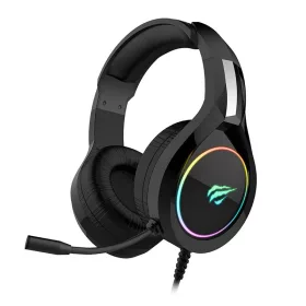  Havit GAMENOTE H2232D RGB USB + 3,5mm-es gamer fejhallgató (fekete)
