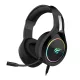 Havit GAMENOTE H2232D RGB USB + 3,5mm-es gamer fejhallgató (fekete)