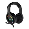 Havit GAMENOTE H2232D RGB USB + 3,5mm-es gamer fejhallgató (fekete)
