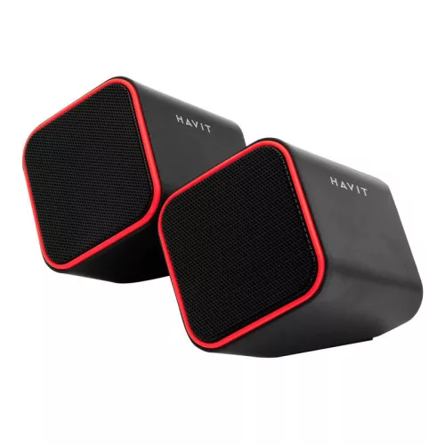 Havit HV-SK473 USB 2.0 hangszóró (fekete–piros)