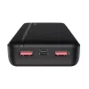 Havit 20000mAh Hordozható (Fekete) Powerbank /USB-C Csatlakozó (PB92-black)
