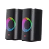 Havit SK212 számítógépes hangszórók 2.0 Bluetooth RGB (fekete)
