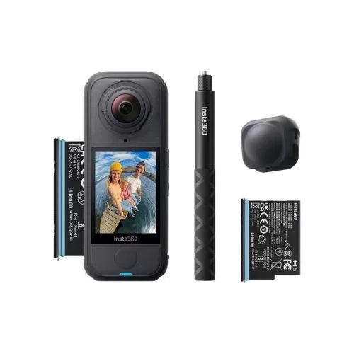Insta360 X4 Air akciókamera 8K Starter csomag (fekete)