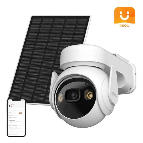 IMOU Cell PT kit lite Forgatható WiFi Biztonsági Kamera & Napelem-panel