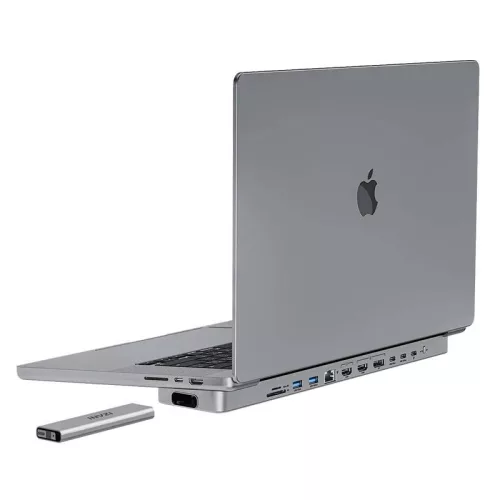 INVZI 12in1 USB-C Dokkoló MacBook Pro 16" SSD tálcával (MH01-16)