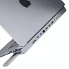 INVZI 12in1 USB-C Dokkoló MacBook Pro 16" SSD tálcával (MH01-16)