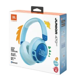   JBL JR470NC Bluetooth vezeték nélküli fejhallgató gyerekeknek (kék)