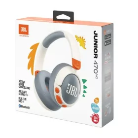   JBL JR470NC Bluetooth vezeték nélküli fejhallgató gyerekeknek (fehér)