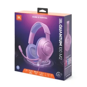   JBL Quantum 100M2 fejhallgató vezetékes gamer headset – mikrofon (lila)