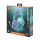 JBL Quantum 100M2 fejhallgató vezetékes gamer headset – mikrofon (türkiz)