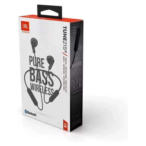 JBL Tune 215 Bluetooth In-Ear vezeték nélküli fejhallgató (fekete)
