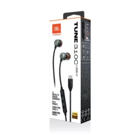 JBL Tune 310C Pure Bass fülhallgató USB-C (fekete)