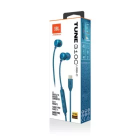   JBL Tune 310C Pure Bass in-ear fülhallgató, (Type-C) (kék)