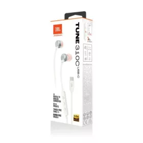   JBL Tune 310C Pure Bass in-ear fülhallgató, (Type-C) (fehér)