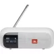 JBL Tuner 2 Hordozható Bluetooth Hangszóró FM/DAB/DAB+ Rádióval (fehér)