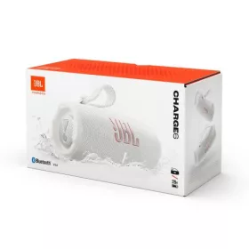   JBL Charge 6 Bluetooth vezeték nélküli hangszóró (fehér)